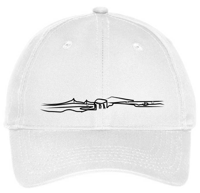 25th Anniversary Youth Baseball Cap - White/Navy - Playgrp